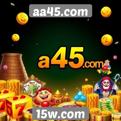 Variedade de jogos disponíveis na plataforma aa45.com